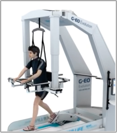 G-EO physical therapy machine.