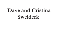 Dave and Cristina Sweiderk