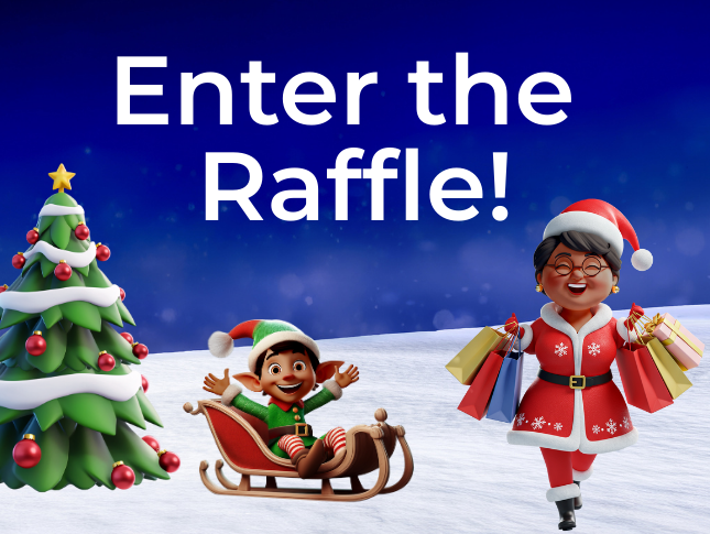 Raffle Promo with Illustrated Characters