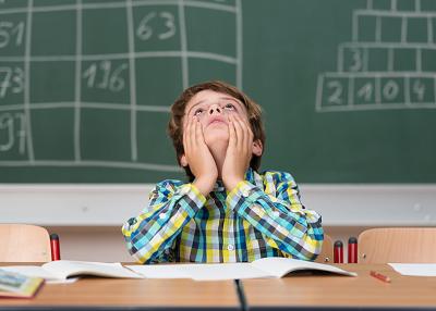 boy in classroom