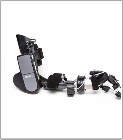 Myomo electric arm brace.