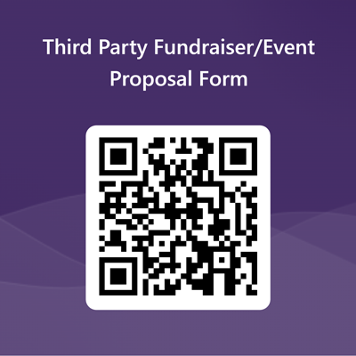 Third Party Event/Fundraiser Proposal Form QR code.