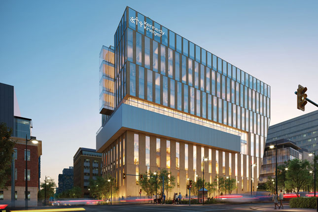 Innovative Care Center rendering, showing the exterior of the building.