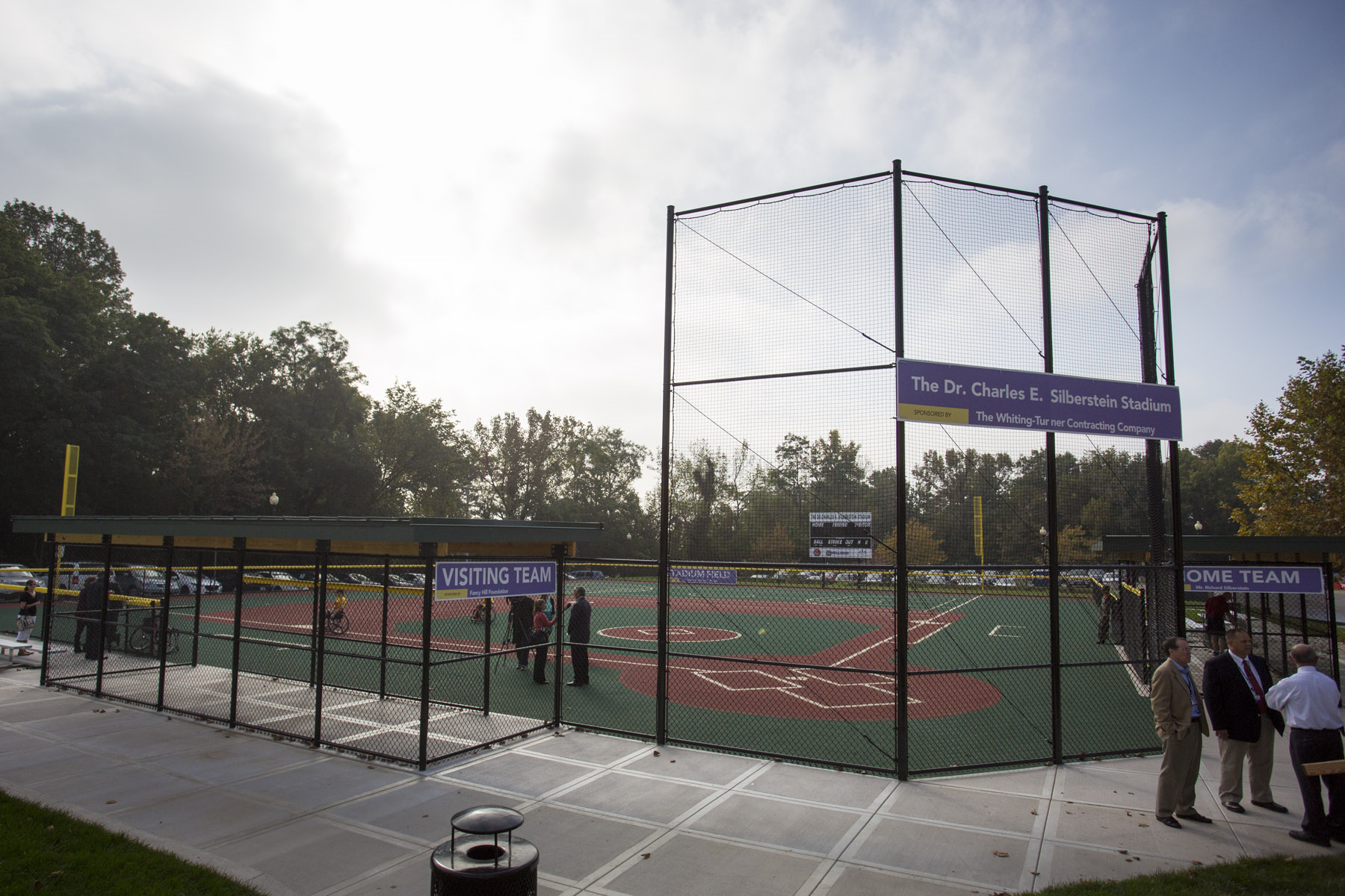 The Dr. Charles E. Silberstein Stadium.