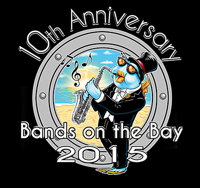 Bands on the Bay logo.