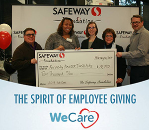 Safeway check presentation