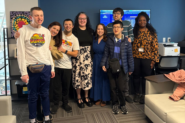 Neurodiversity at Work participants and staff members.