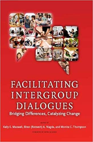 Facilitating Intergroup Dialogues book cover.