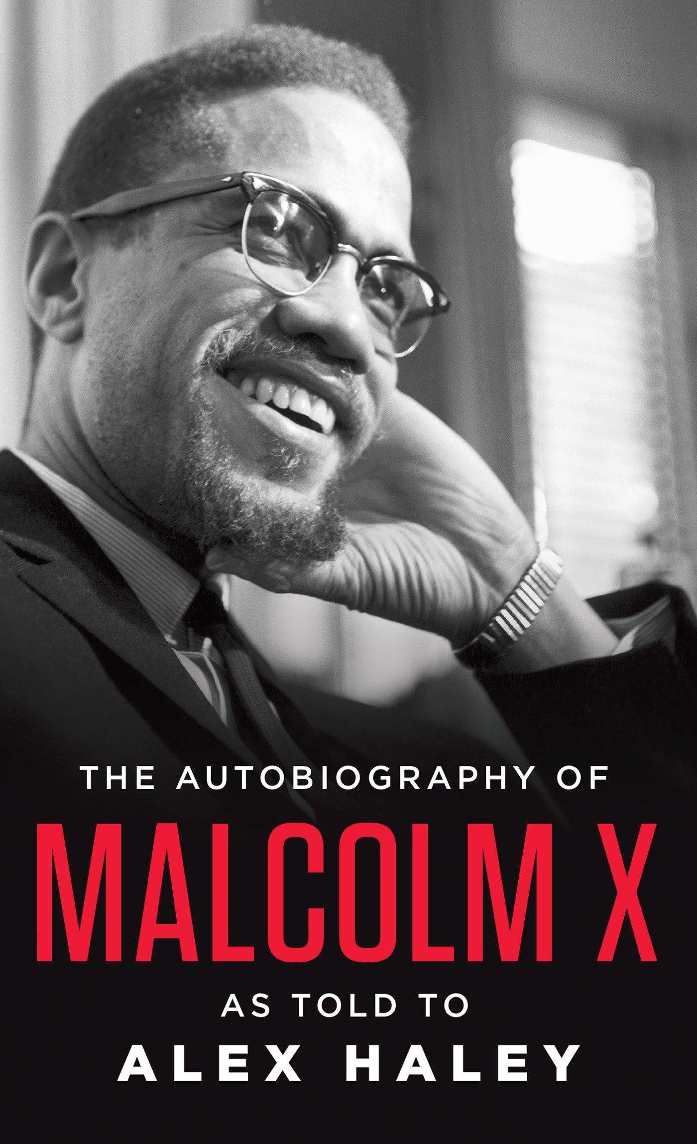 The Autobiography of Malcolm X book cover.