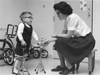 Nurse With Small Boy