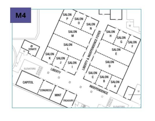 Meeting Level 4 floorplan.