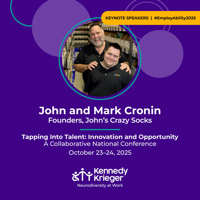 Keynote Speakers | #EmployAbility2025. John and Mark Cronin, Founders. John's Crazy Socks. Tapping into Talent: Innovation and Opportunity A Collaborative National Conference. October 23-24, 2025.