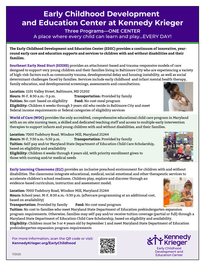 EDEC overview flyer.