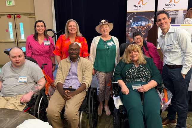 MCDD and People on the Go team members at The Arc Maryland State Convention.