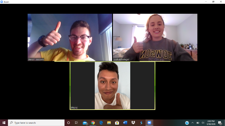 Virtual support service participants
