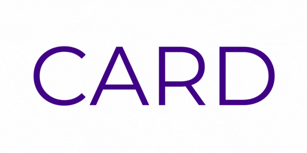 CARD switching to CASSI. Both acronyms are shown in purple font against a white background.