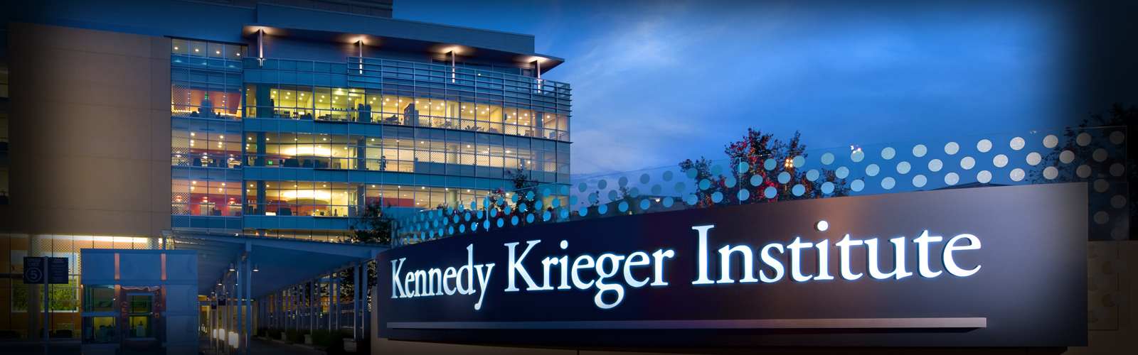 Kennedy Krieger Institute sign.