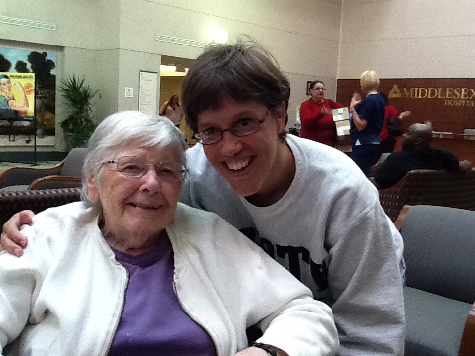 Sarah and her grandmother, Mildred Agard.