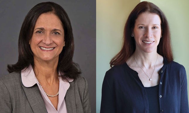 Amy Solomon (left) and Melissa Trovato (right).