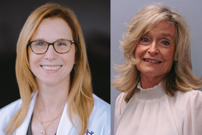 Headshots of Dr. Amy Bastian and Marcella Franczkowski.
