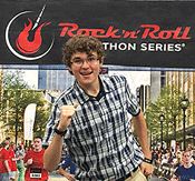 Greg at the Rock 'N' Roll Half Marathon in perfect health