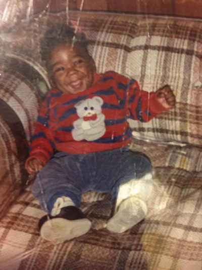 Morris "Mo" Worrell as a baby.