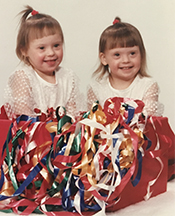 Cheyenne and Dakota as toddlers