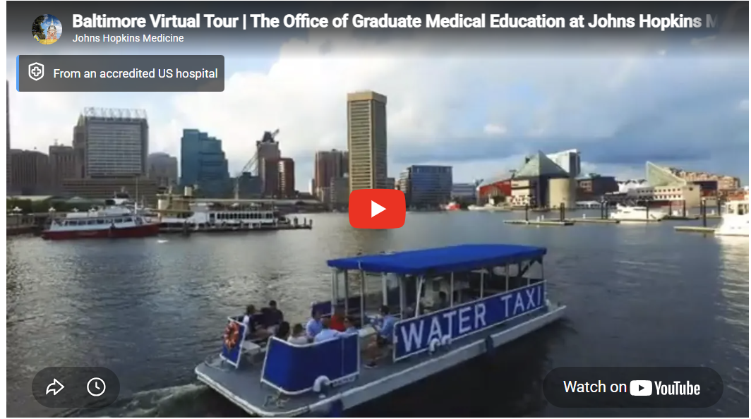 Baltimore Virtual Tour video
