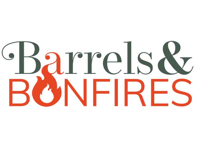 Barrels & Bonfires logo.