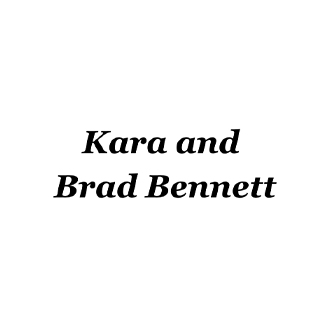 Kara and Brad Bennett.
