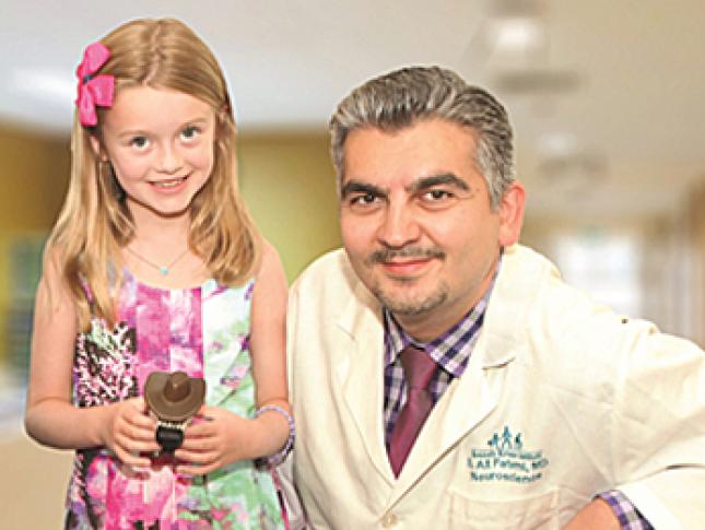 Ellie and Dr. Fatemi