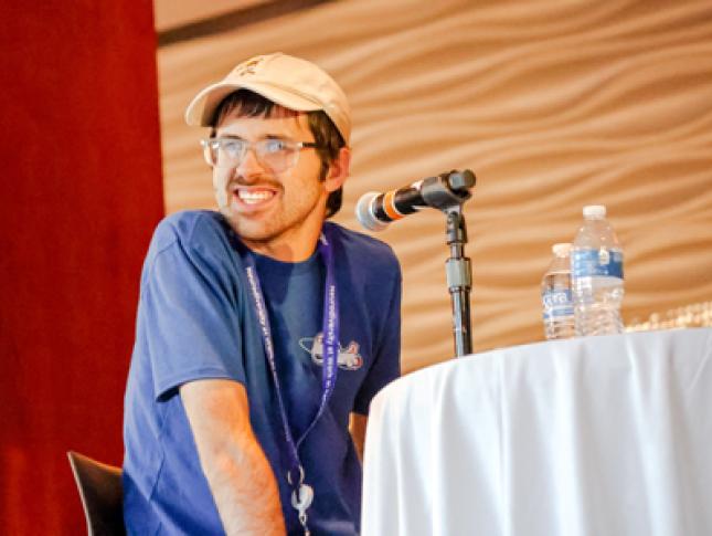 An attendee at Tapping Into Talent 2025