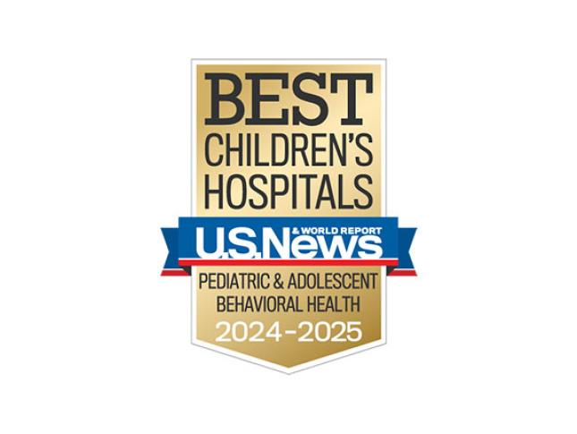 Best Children's Hospitals U.S. News & World Report. Pediatric & Adolescent Behavioral Health 2024-2025.