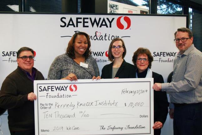 Safeway check presentation