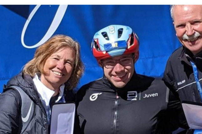 From left to right: Gwena Herman, Daniel Romanchuk, and Gerry Herman