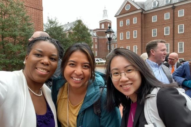 Dr. Mirian Ofonedu, Martina Penalosa, Melanie Ong