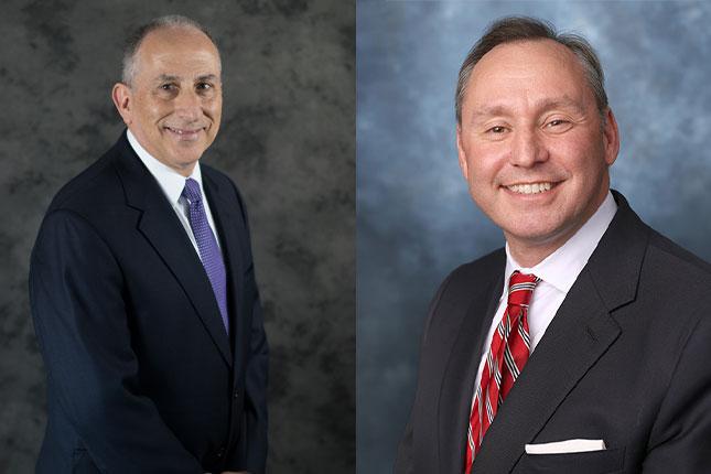 Headshots of Drs. Paul Lipkin and Joshua Ewen.
