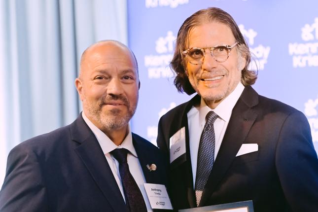 Press release about Four Awardees at Annual Society Reception