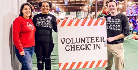 Festival of Trees volunteer page
