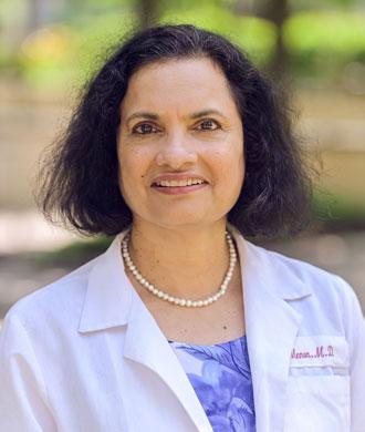 Deepa Menon headshot.