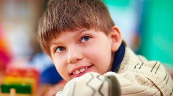 male student smiling