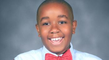A photo of Marcus, a patient with autism who was treated at Kennedy Krieger's Center for Autism and Related Disorders