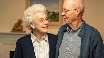 Barbara Walcher and Dr. Ron Walcher