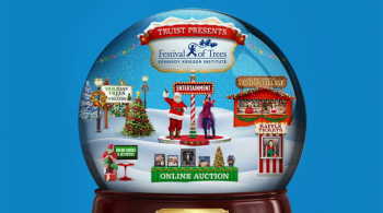 FOT Snow Globe Blue Background