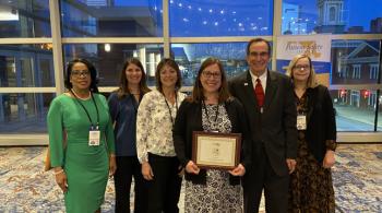 Kennedy Krieger Institute receives the Circle of Honor Award.
