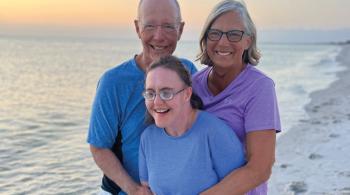 Jeanne and Ray Roberts and their daughter, Nicole