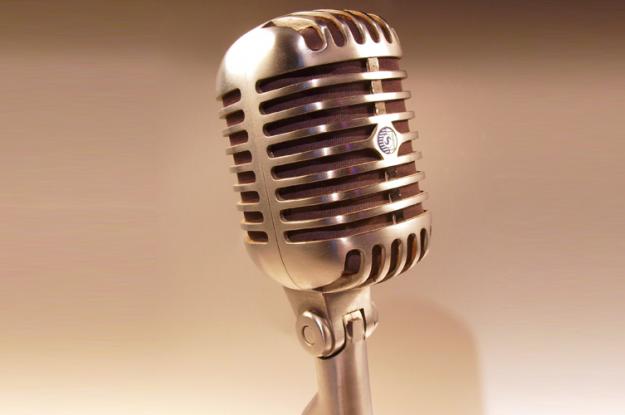 Old Style Microphone