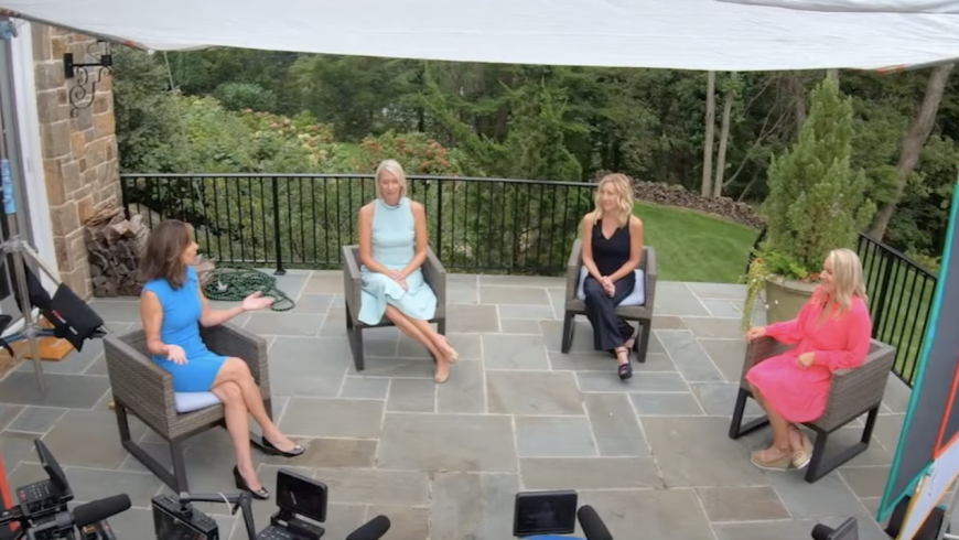 Mary Bubala interviews the Hats & Horses Co-chairs.