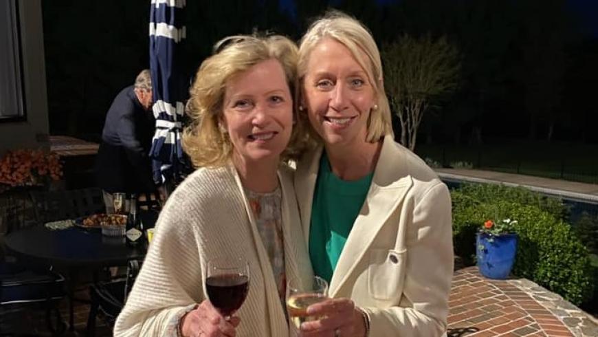 Carol Obrecht and Cynthia Cavanaugh