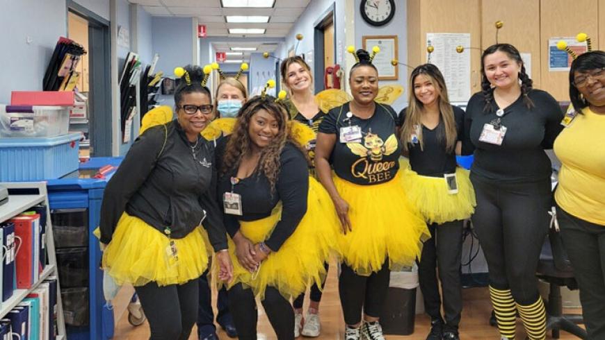 Mauneka Evans, Susan Breslin, Lashawn Townes, Maddie DePaul, Glorietta Friend, Paulina Balderas, Courtney Furrey, Steph Harris